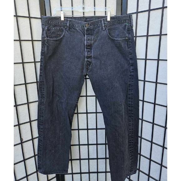 LEVI'S‎ 501 ORIGINAL FIT JEANS – MEN'S W42 L30 – 100% COTTON - Picture 2 of 6